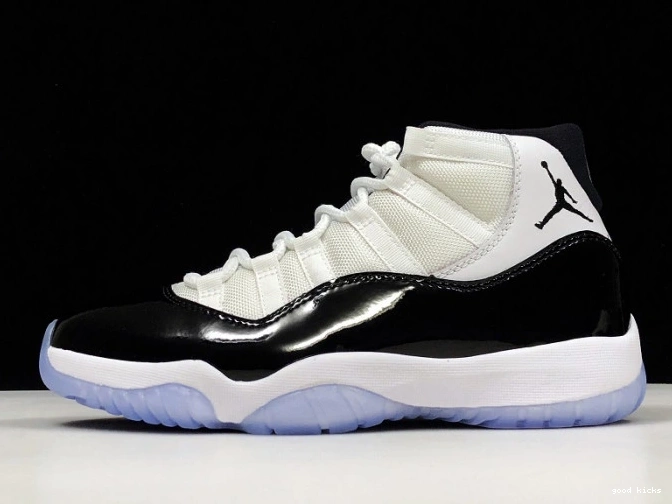 378037-100 Jordan Air 2018 11 Retro "Concord" 0820